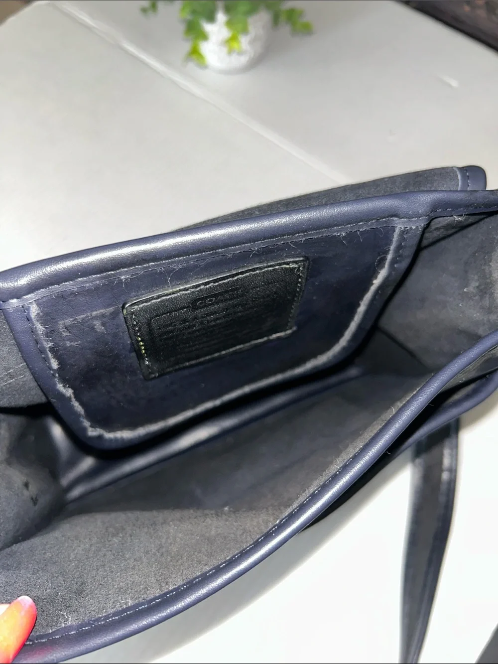 Beautiful Black Leather Messenger Crossbody Bag